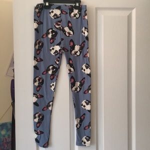 French Bulldog leggings